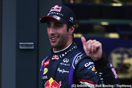 リカルド「移籍後初の予選でうれしいフロントロー」