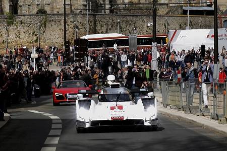 アウディ、「R18 eトロン・クワトロ」のV6TDIエンジン排気量を4リッターに増大