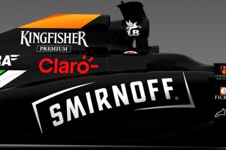 フォース・インディア、新スポンサー「スミノフ」と契約