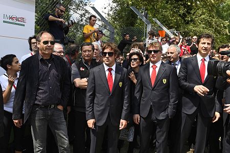 イモラでセナとラッツェンバーガー没後20周年追悼式典が開催