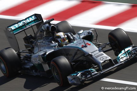 2014年全勝の勢い、メルセデスAMG