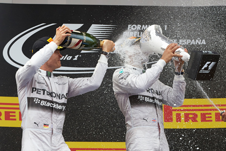 際立つ個性、ハミルトンとロズベルグ