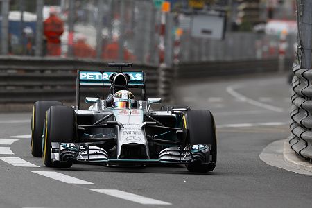 トップはハミルトン、小林可夢偉は20番手／F1モナコGPフリー走行3回目