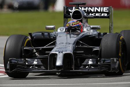 マクラーレン「バトン100分の2秒差で8番手を逃す」／F1カナダGP2日目