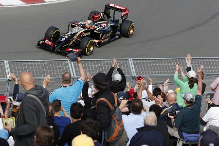 ロータス「グロージャン2戦ぶりのQ3進出ならず」／F1カナダGP2日目