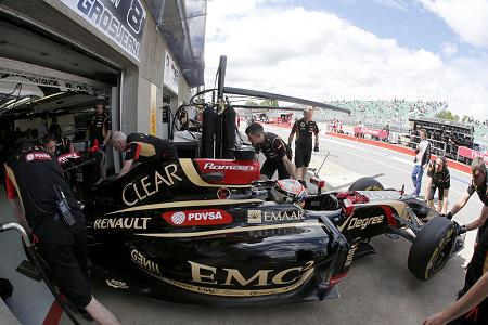 「ロングランのペースはかなりいい」／ロータス、F1オーストリアGP1日目