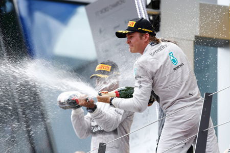 F1変更案に驚くロズベルグ