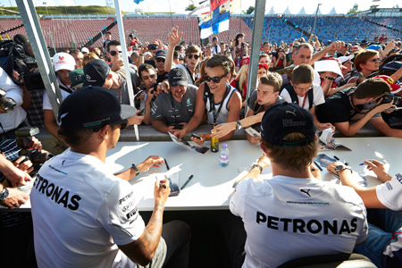 ハミルトン大得意のハンガリー、ロズベルグは恐れず