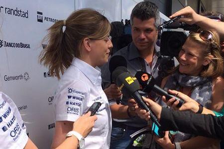 ウィリアムズ「女性ドライバー登場も見せ場はわずか」／F1イギリスGP1日目