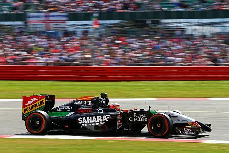 「予選がよかっただけにすごく残念」／フォース・インディア、F1イギリスGP決勝