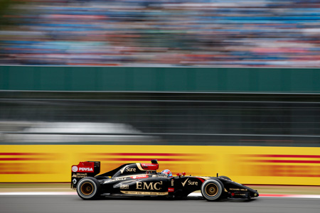 「ハプニングが次々と」／ロータス、F1イギリスGP決勝