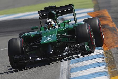 小林可夢偉「荒れたレースになるのを期待している」／ケータハム、F1ドイツGP2日目