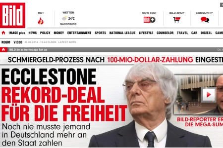 エクレストン、100億円の和解金支払いで訴訟に終止符