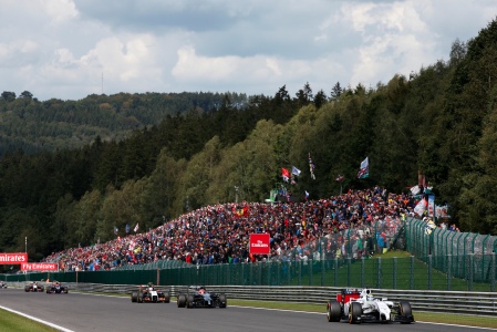 ベルギーGP、昨年よりスピード速かった