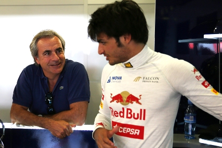 サインツ、フェルスタッペンのF1デビューに「動揺した」