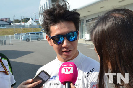 小林可夢偉、P2でクラッシュ直後に「何が起きたかわからない」