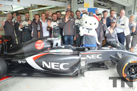 【写真】ハローキティ・ザウバー誕生