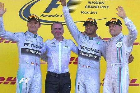 「ボッタスがランキング4位に浮上」／ウィリアムズ、F1ロシアGP決勝