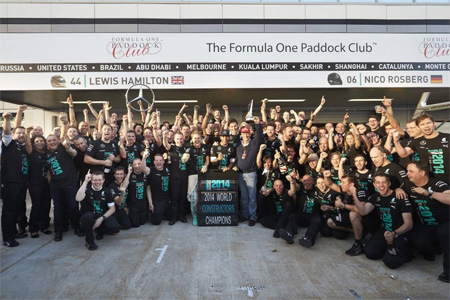 「ついにF1コンストラクターズ世界選手権、初制覇！」／メルセデスAMG、F1ロシアGP決勝