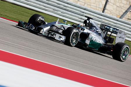 ハミルトンが5連勝。ロズベルグはまたも2位／F1アメリカGP決勝