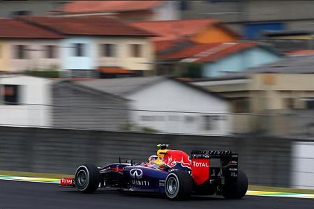 「初日はまずまずだった」／レッドブル、F1ブラジルGP1日目