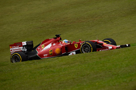 「コンマ1秒の争い」／フェラーリ、F1ブラジルGP2日目