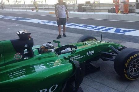 小林可夢偉「ファンのためにいい結果を残してシーズンを終えたい」／F1アブダビGP2日目