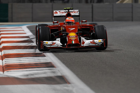 「苦しかった予選。明日は攻めるレースを」／フェラーリ、F1アブダビGP2日目