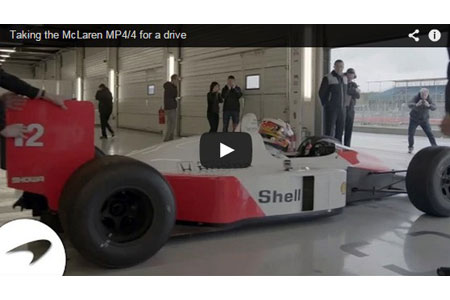 【動画】マクラーレン・ホンダMP4/4、88年セナが初めて世界王者を獲得したV6ターボ