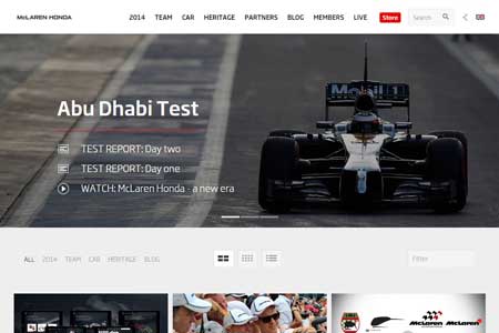 マクラーレン公式サイトが「McLAREN HONDA」へ　新たな伝説への期待