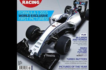 【新車画像】ウィリアムズ、2015年型車の画像を公開