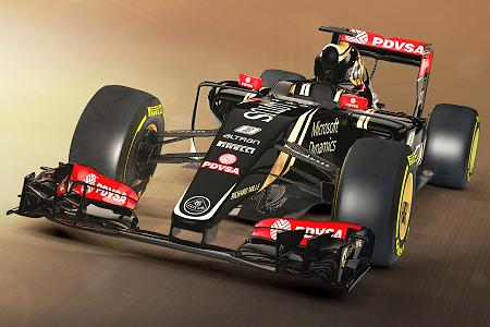 【新車画像】ロータスが2015年型車の画像を発表。ノーズはシンプルな形状に