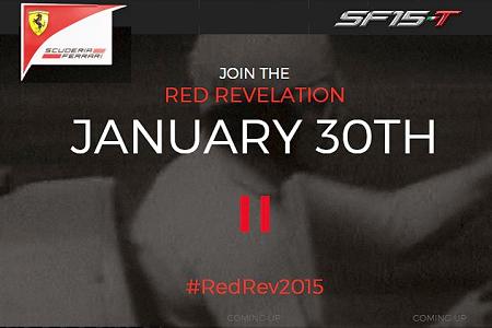 フェラーリ、2015年型車の名称は「SF15-T」