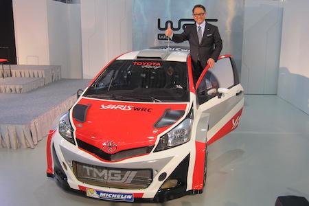 豊田社長、トヨタのWRC復帰を正式発表「18年間恋いこがれた彼女との再会」