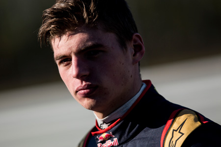 若さを武器に、フェルスタッペン