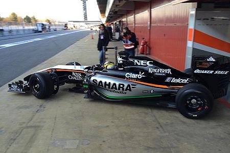 フォース・インディア、2015年型車がクラッシュテストに合格