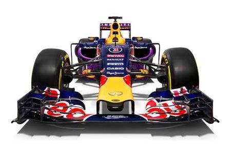 レッドブル、2015年のカラーリングを初公開