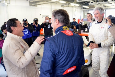中嶋悟、アレジ、ヒル、名車マクラーレン・ホンダに興奮／鈴鹿ファン感謝デー『HondaF1復活祭』