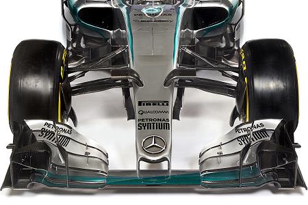 メルセデスAMG、中国GPでは新フロントウイングを導入か