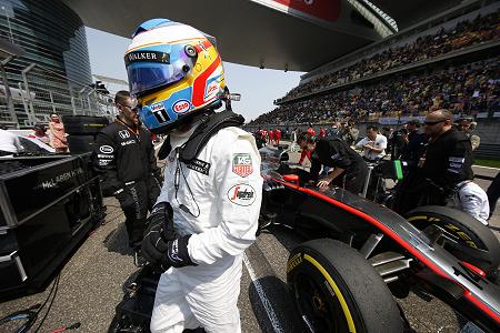 【マクラーレン・ホンダ】「今季初完走を達成」フェルナンド・アロンソ／F1中国GP決勝