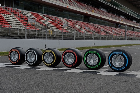 第5戦スペインから4レースのタイヤ割り当て