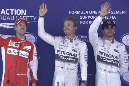 【予選速報】ロズベルグ、今季初ポールで逆襲へ　マクラーレン・ホンダは2台でQ2進出／F1スペインGP