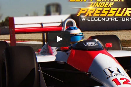 【動画】アロンソ、セナ自身初のタイトル獲得車MP4/4をドライブ