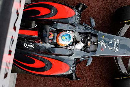 【P2速報】雨のモナコ、マクラーレン・ホンダはアロンソが8番手／F1モナコGP