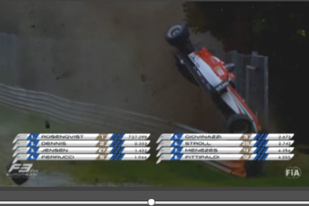 【動画】F3ボーイズ、モンツァで宙を舞う大事故が複数発生