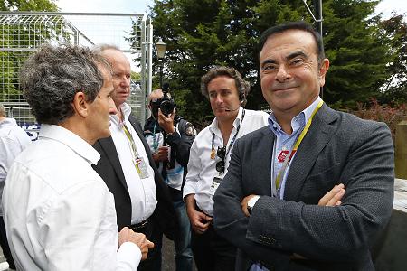 「F1撤退も選択肢としてある」とカルロス・ゴーン