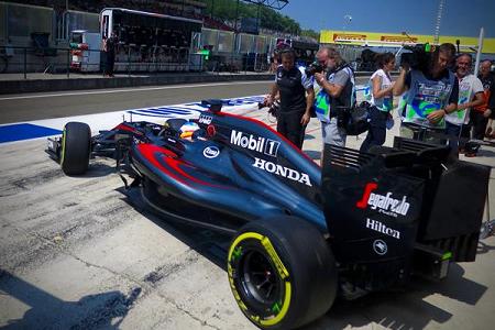【P3速報】マクラーレン・ホンダ、Q3進出の期待強まる　フェラーリも3番手キープ／F1ハンガリーGP