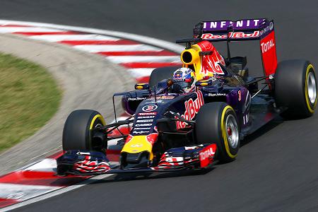 「リカルドがベッテルと並んで2列目スタート」レッドブル／F1ハンガリーGP2日目