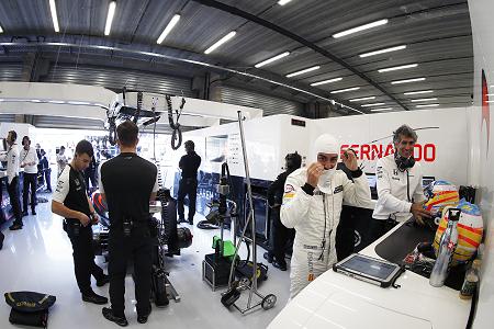 【マクラーレン・ホンダ】「明日は天候の変化に望みを託す」／F1ベルギーGP2日目