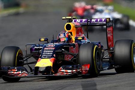 「リカルドにトラブル発生」レッドブル／F1ベルギーGP決勝